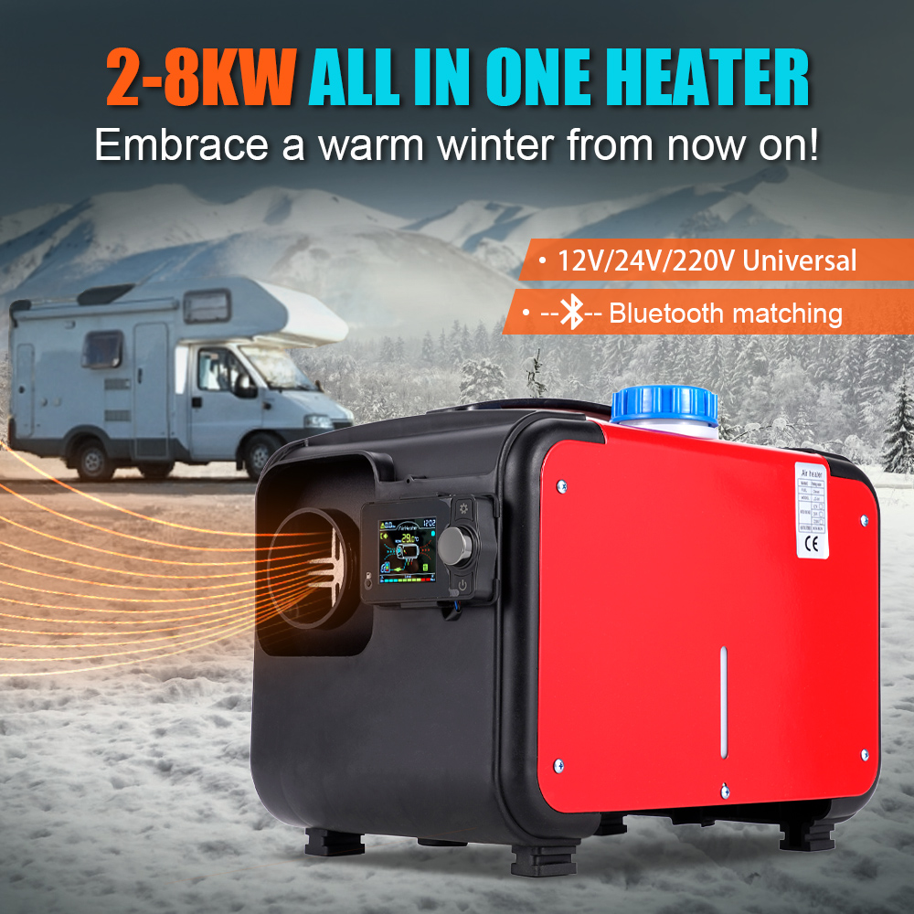 Diesel Parking Heater 8Kw 24V - 올인원 디젤 주차 히터 플라스틱 2-8KW