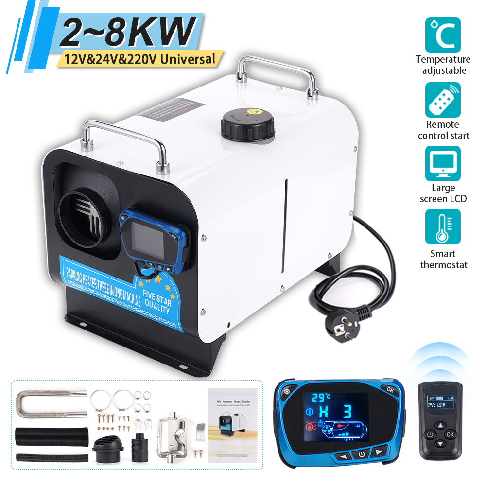 Diesel Parking Heater 8Kw 24V - 2-8KW 12V&24V&220V 차량용 디젤 히터 블루투스