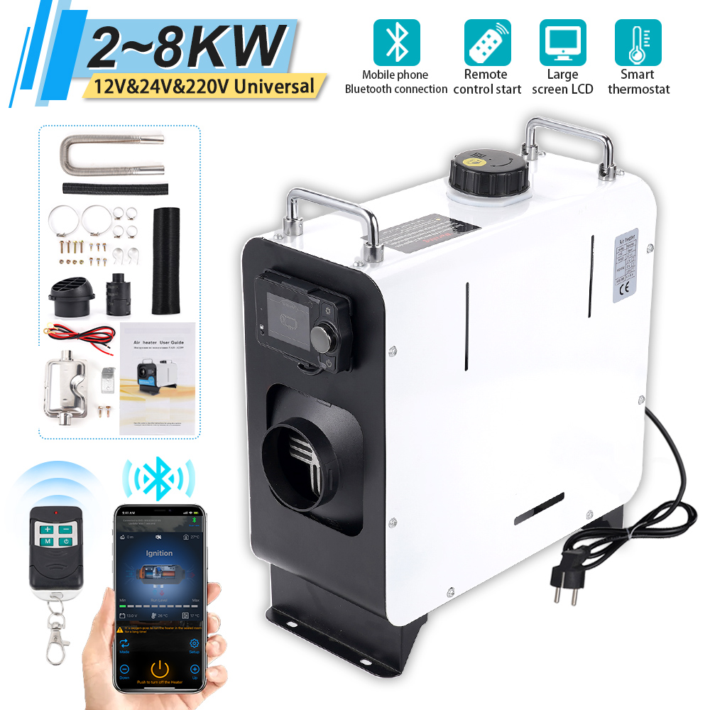 Diesel Parking Heater 8Kw 24V - 범용 2~8kW 에어 디젤 히터, 12V/24V/220V,