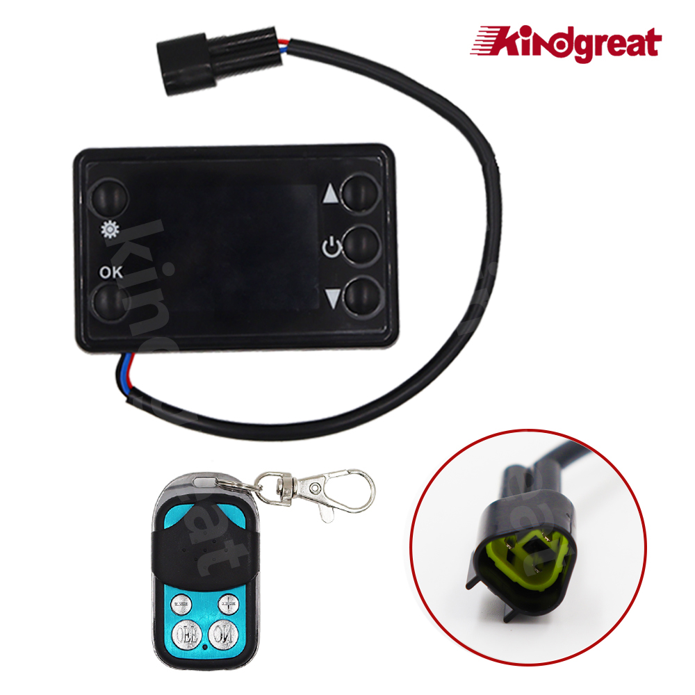 Parking Heater Remote Control Kit - 범용 12V/24V LCD 모니터 자동차 트랙