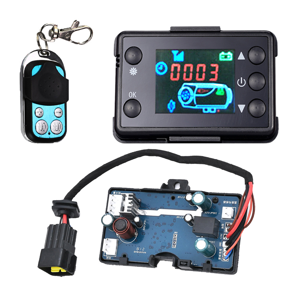 Parking Heater Remote Control Kit - LCD 모니터 스위치 및 수동 버튼