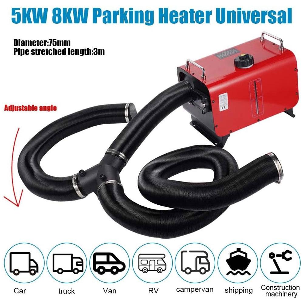 Diesel Heater Ducting Kit - 75mm 직경 300cm 길이 에어 디젤