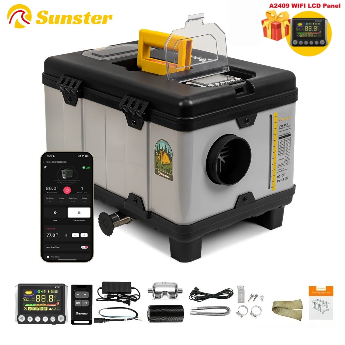 Diesel Heater 8Kw Rv Camper - 업그레이드된 8KW WIFI/블루투스 스마트 앱 디젤