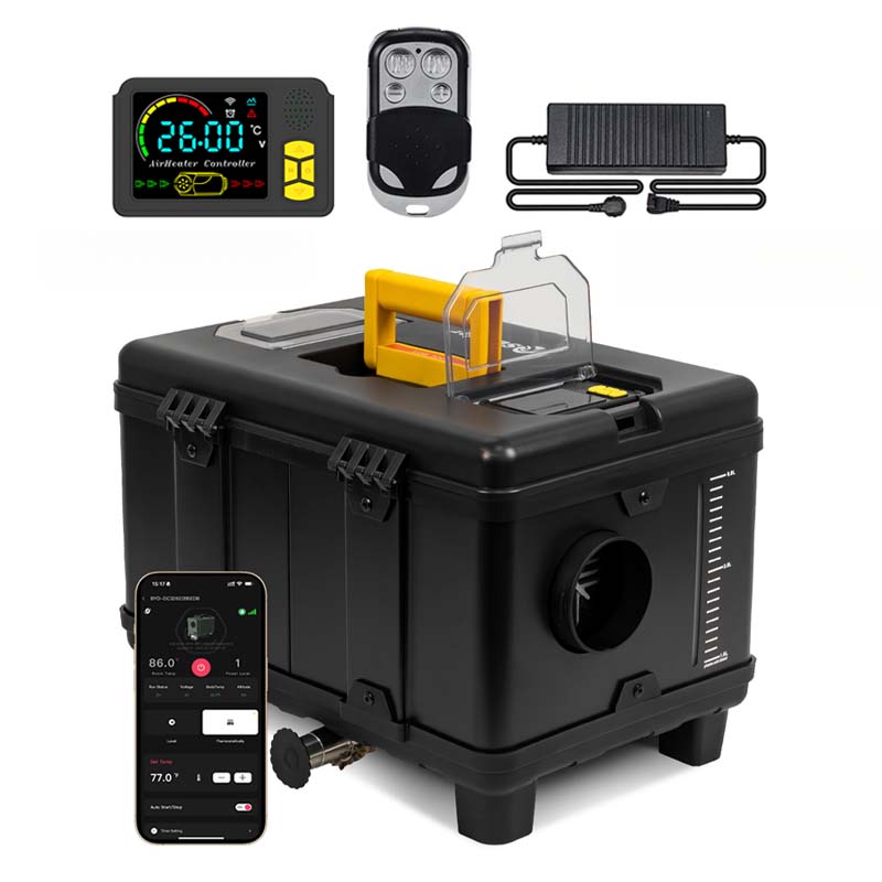 Diesel Air Heater Lcd Controller - 8KW 12V/24V/220V 블루투스 앱 제어 디젤