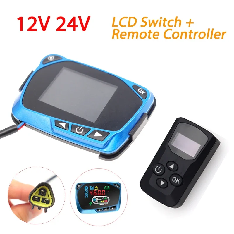 Diesel Parking Heater 8Kw 24V - 12V 24V 주차 히터 LCD 디스플레이