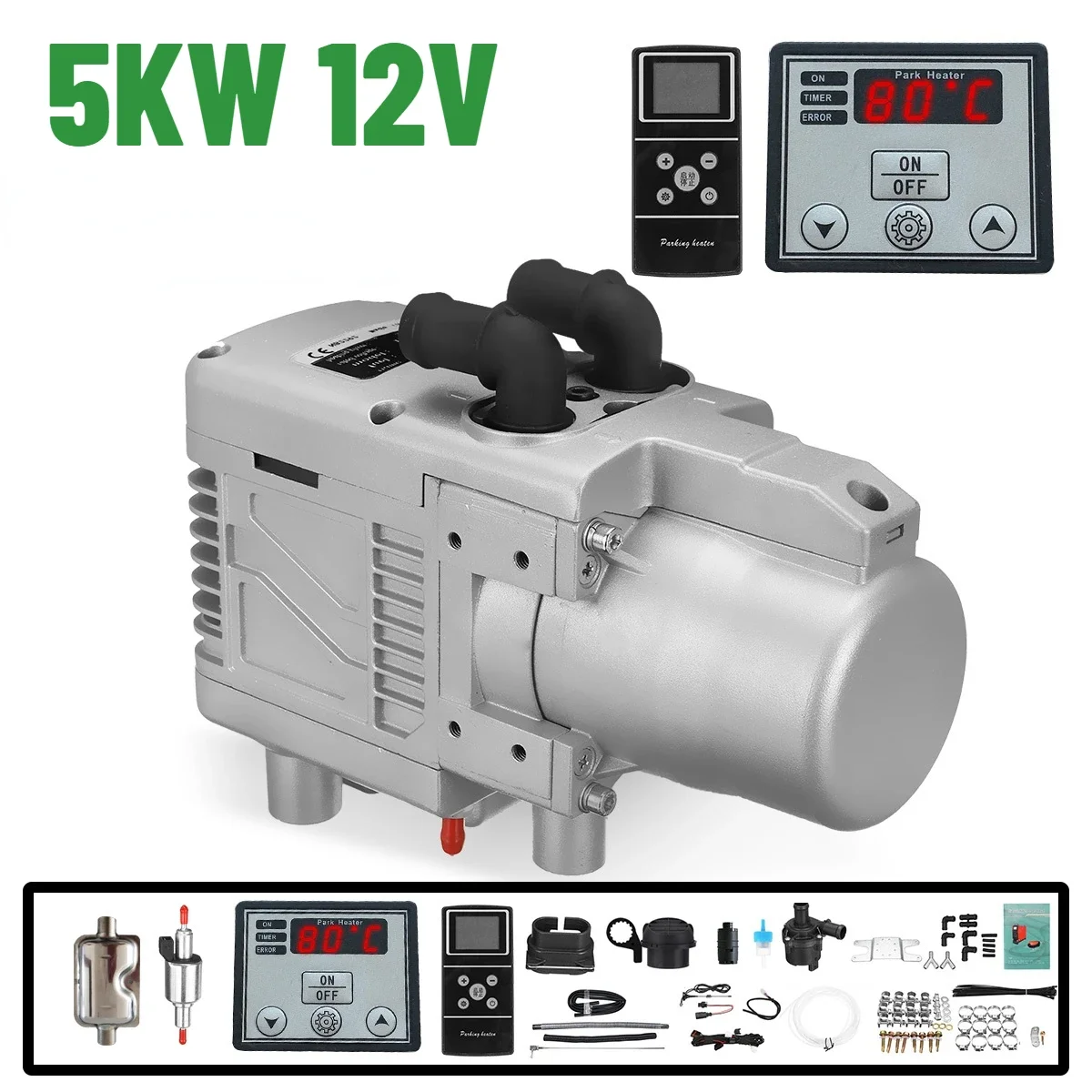 Diesel Air Heater Lcd Controller - 디젤 디젤 가솔린 듀얼 모드 범용