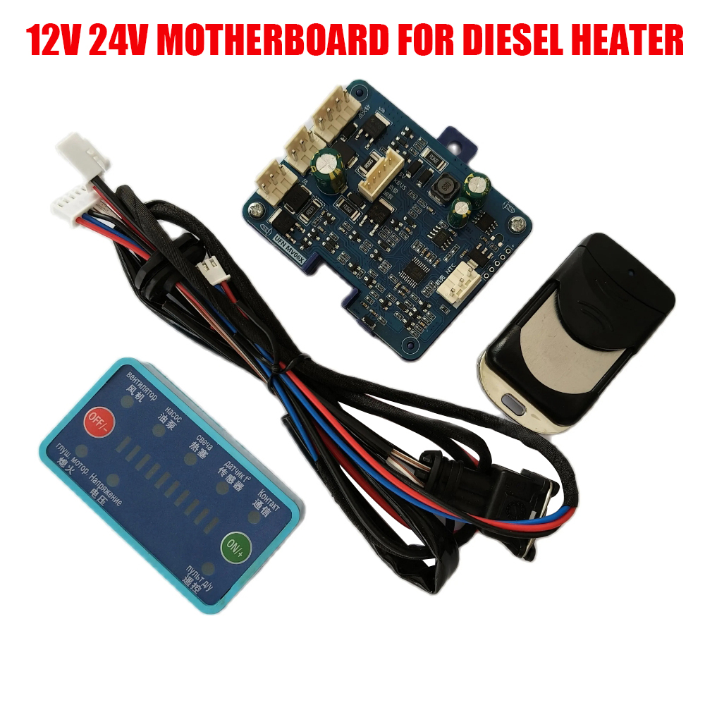 12V 24V 범용 공기 디젤 히터 모니터 스위치 제어 - Diesel Air Heater Motherboard 리뷰 및 가격