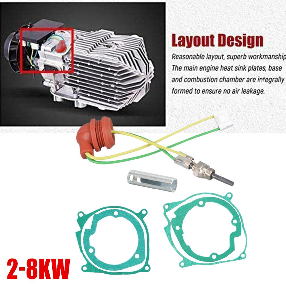 자동차용 디젤 가스켓 세라믹 글로우 플러그 키트 12V - Diesel Heater Silencer Muffler 리뷰 및 가격