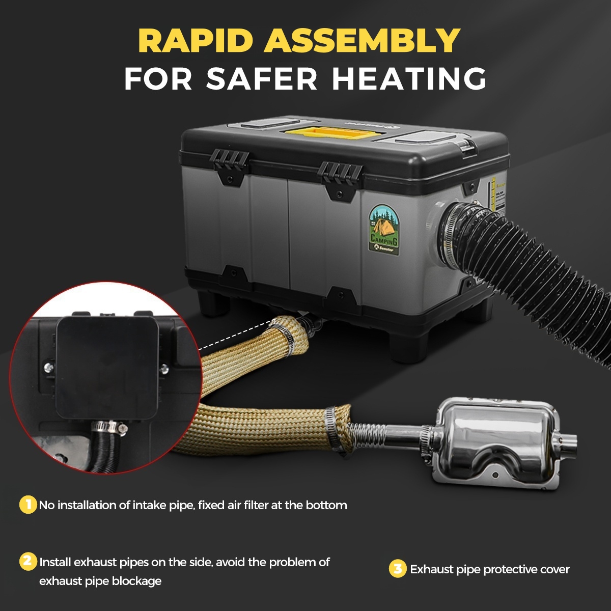 업그레이드된 8KW WIFI/블루투스 스마트 앱 디젤  - Diesel Heater 8Kw Rv Camper 리뷰 및 가격