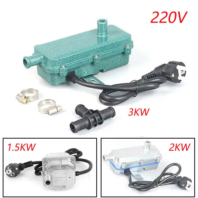 1.5KW 2KW 3KW 220V 자동차 예열기 엔진  - Diesel Heater Silencer Muffler 리뷰 및 가격