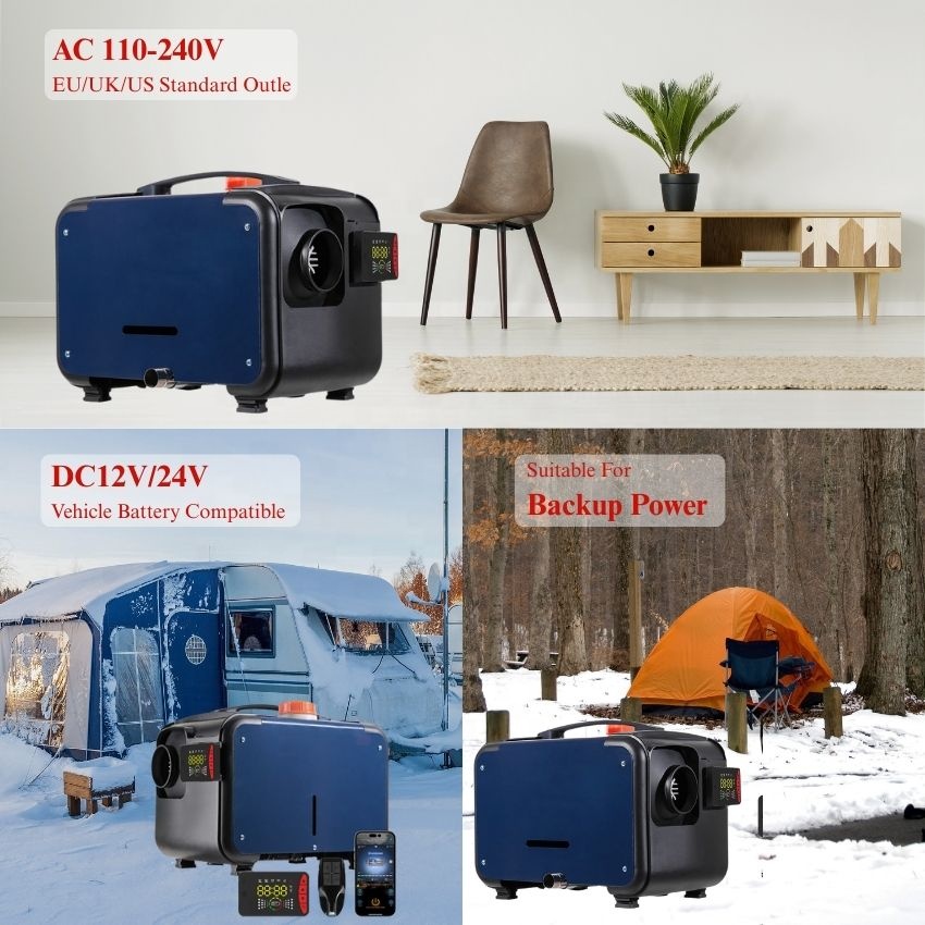 핫세일 12V/24V 110-240V 올인원 주차용 디 - Diesel Heater 8Kw Rv Camper 리뷰 및 가격