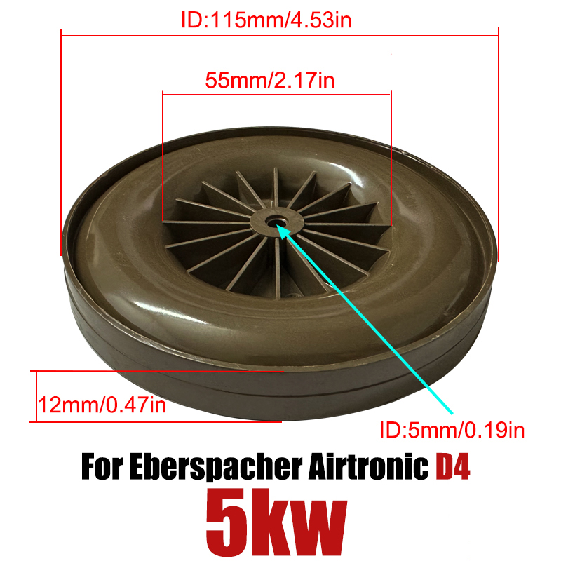 4X 디젤 히터 블로워 팬 모터 윈드 휠 (Ebersp - Diesel Heater 2Kw 리뷰 및 가격