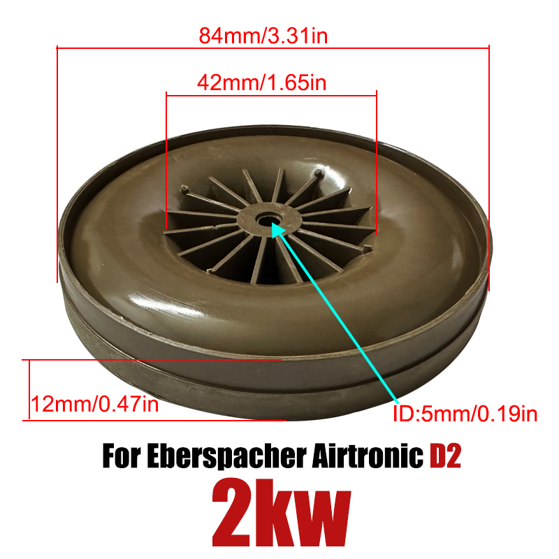 4X 디젤 히터 블로워 팬 모터 윈드 휠 (Ebersp - Diesel Heater 2Kw 리뷰 및 가격
