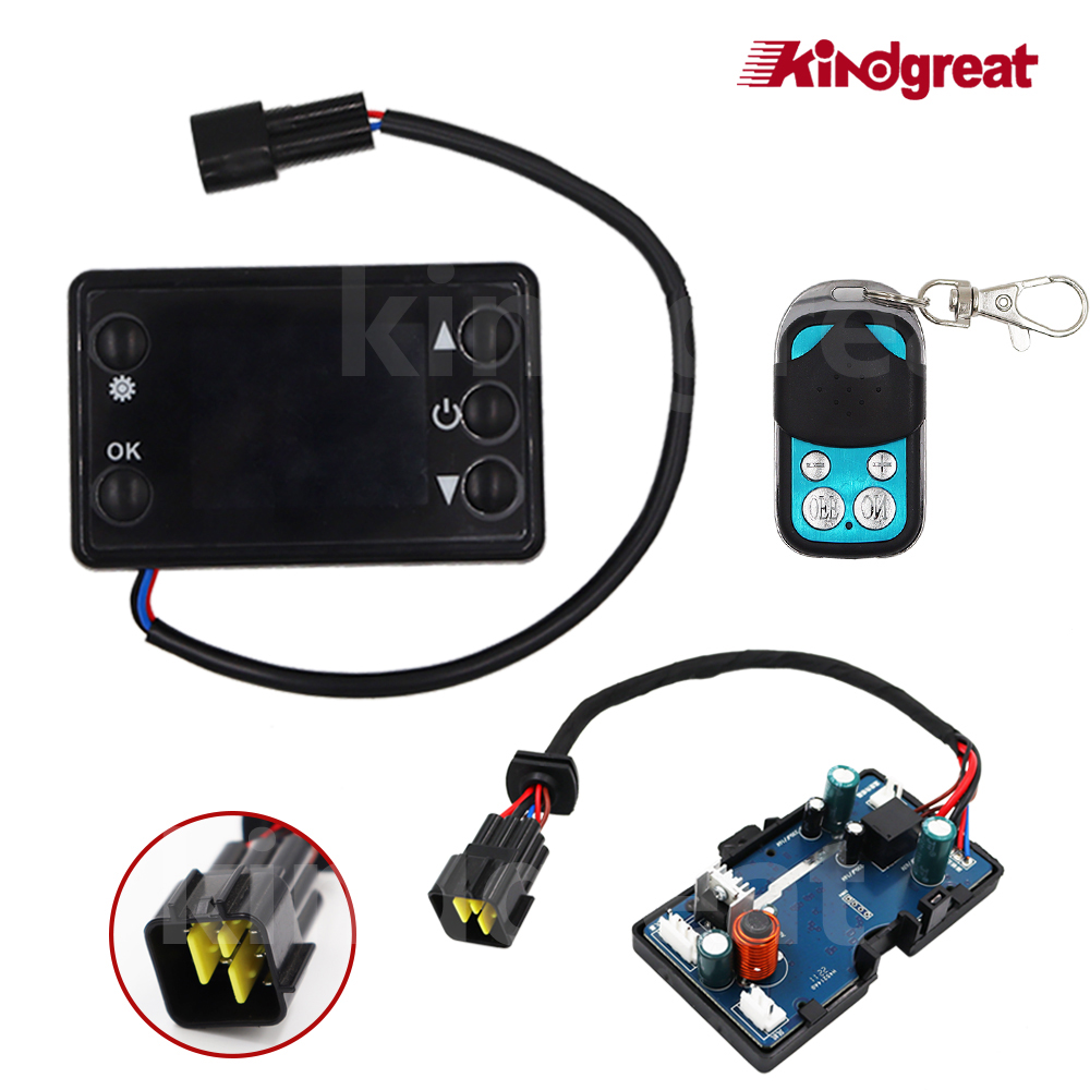 새로운 12V/24V 스위치+컨트롤 보드 마더보드+자동 - Diesel Air Heater Lcd Controller 리뷰 및 가격