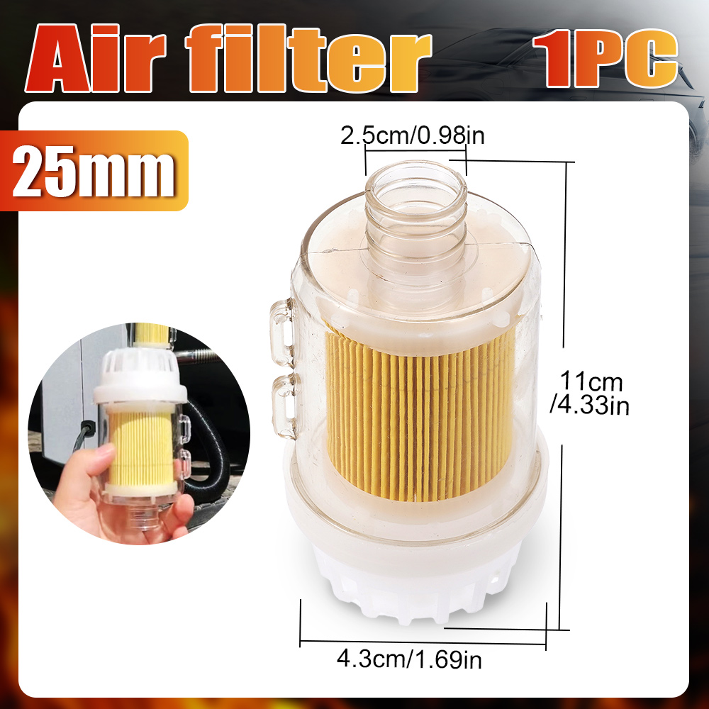 25mm 디젤 히터용 공기 흡입 필터 키트, 60cm  - Diesel Heater 8Kw Rv Camper 리뷰 및 가격
