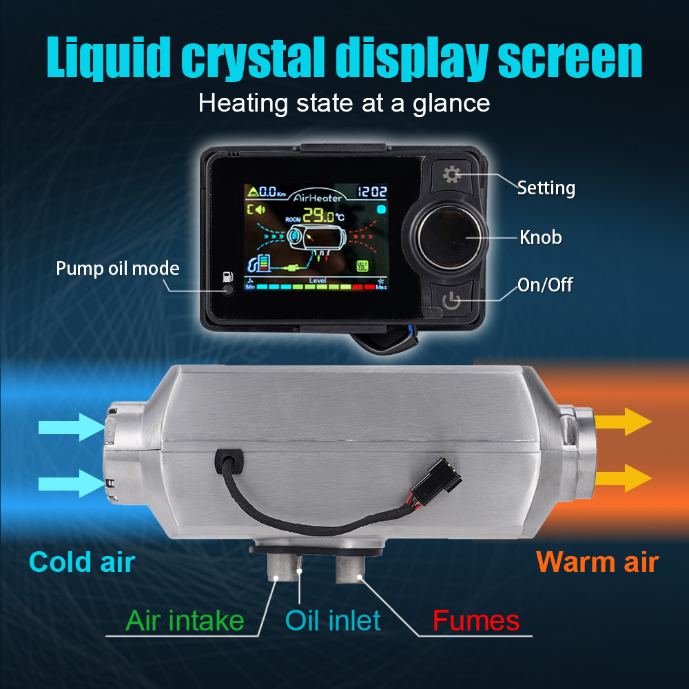 디젤식 주차용 히터, 2/5/8kW, 12V/24V,  - Diesel Heater 8Kw Rv Camper 리뷰 및 가격